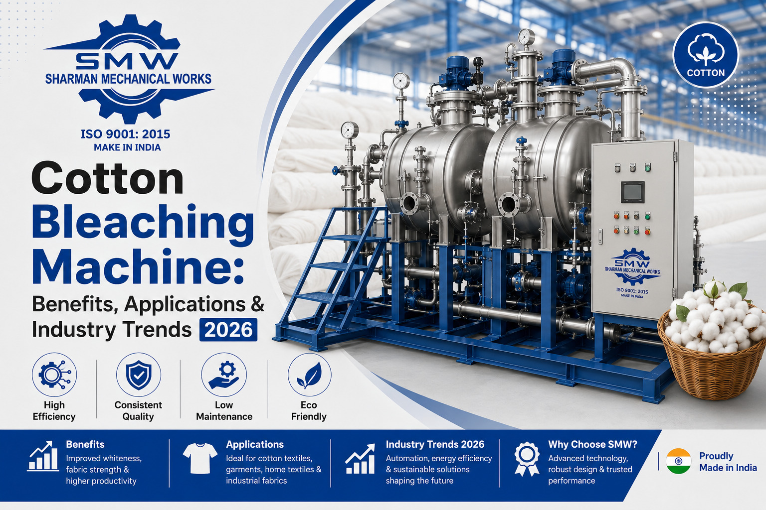 Cotton Bleaching Machine: Benefits, Applications & Industry Trends 2026