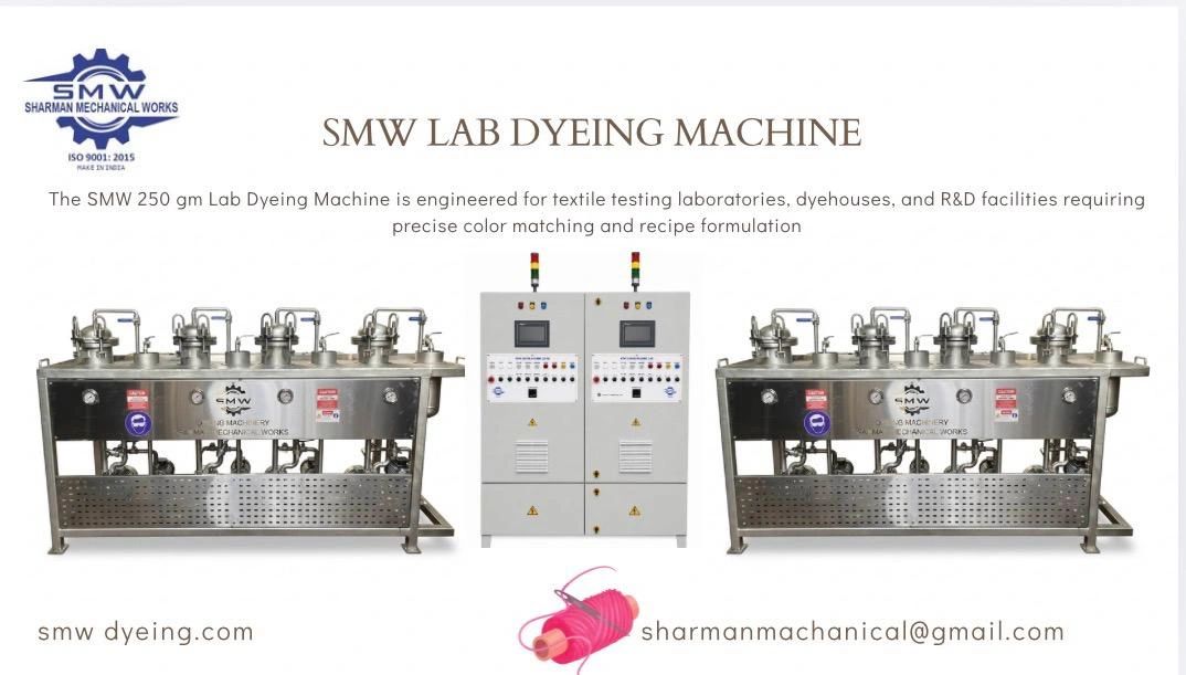 SMW Laboratory dyeing machines manufacturer in Bhilwara