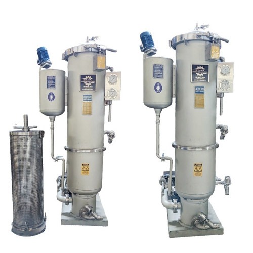 HTHP Vertical Loose Fiber Dyeing Machine