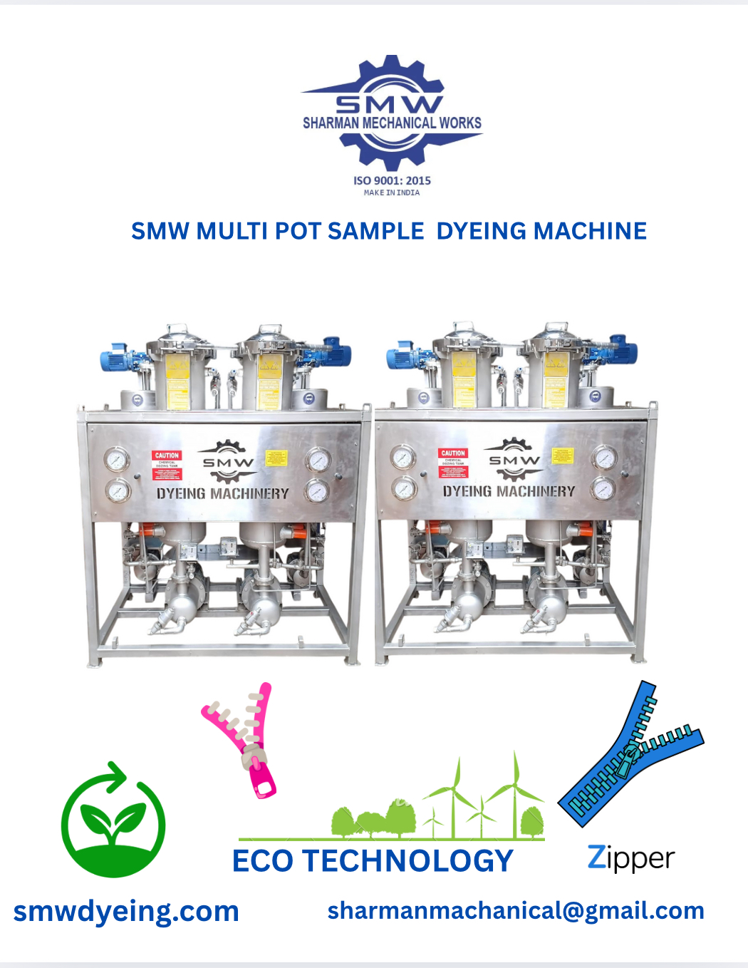 HTHP Multi Pot Sample Dyeing Machine manufacturer in India